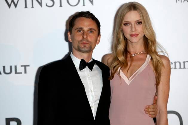Matthew Bellamy and Elle Evans attend amfAR s Cinema Against Aids Gala during the 69th Annual Cannes Film Festival at Hotel du Cap-Eden-Roc in Antibes, France, on 19 May 2016. Photo: HB00290 Copyright: xHubertxBoesl FAMOUSx ababo430