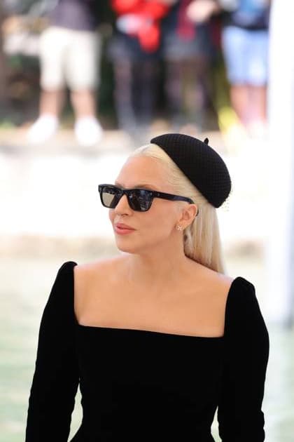 VENICE, ITALY - SEPTEMBER 04: Lady Gaga is seen at the 81st Venice International Film Festival on September 04, 2024 in Venice, Italy. (Photo by Mark Cape nsidefoto)
