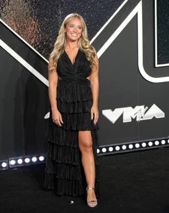 Grace Mary Williams arrives on the red carpet at the 2024 MTV Video Music Awards VMA s at the UBS Arena in Elmont, New York on Wednesday, September 11, 2024.  NYP202409111017 DerekxC.xFrench