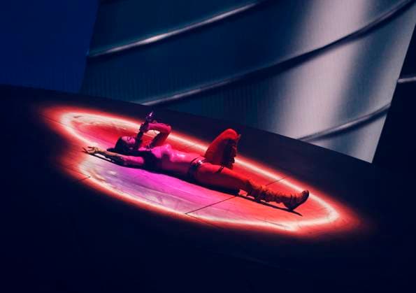 Katy Perry performs on stage at the 2024 MTV Video Music Awards VMA s at the UBS Arena in Elmont, New York on Wednesday, September 11, 2024.  NYP20240911200 JohnxAngelillo