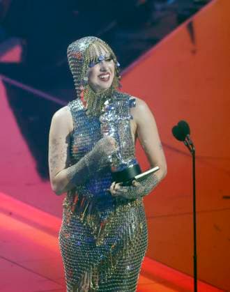 Chappell Roan accepts the award for Best New Artist on stage at the 2024 MTV Video Music Awards VMA s at the UBS Arena in Elmont, New York on Wednesday, September 11, 2024.  NYP20240911224 JohnxAngelillo