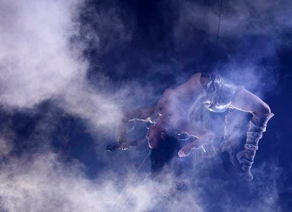 Katy Perry performs on stage at the 2024 MTV Video Music Awards VMA s at the UBS Arena in Elmont, New York on Wednesday, September 11, 2024.  NYP202409113001 JohnxAngelillo
