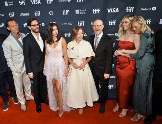 07 September 2024 Toronto, Ontario Canada Sydney Sweeney, Daniel Brühl, Ana de Armas, Jude Law, Ron Howard Eden Premiere during the 2024 Toronto International Film Festival at Roy Thomson Hall Photo Credit Brent Perniac AdMedia 309164 2024 09 07 Ontario Toronto Canada  Copyright: xAdMediax STAR_309164_028