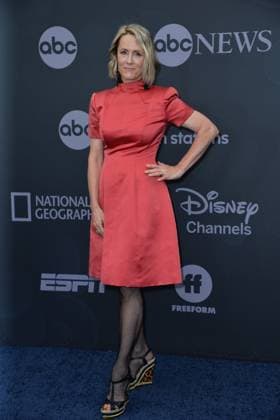 Mary Stuart Masterson attending Walt Disney Television Upfront presentation party arrivals at Tavern on the Green on May 14, 2019 in New York City. Copyright: x 2019xKristinxCallahan Famousx acm2r158