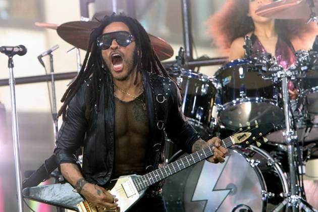 Bilder des Jahres 2024, Entertainment 09 September Entertainment Themen der Woche KW37 Entertainment Bilder des Tages NEW YORK, NY - SEPTEMBER 12: Lenny Kravitz performs on Today s Citi Summer Concert Series in New York City on September 12, 2024. Copyright: xRWx