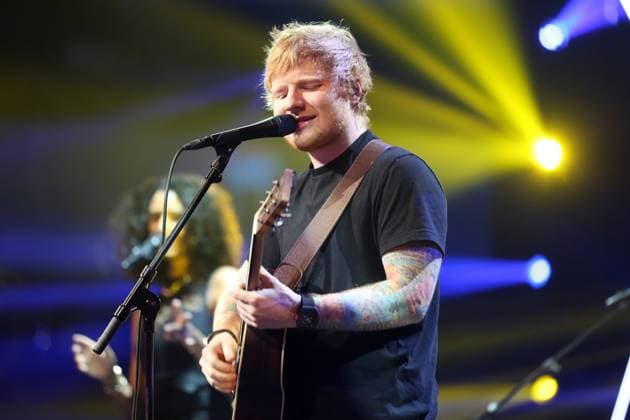 Ed Sheeran Live in Copenhagen. Photo. Ed Sheeran Edward Christopher Ed Sheeran (born 17 February 1991) is an English singer-songwriter and guitarist. He also writes and produces songs on his own and created his label, Paw Print Records. 2 Sheeran is recognized for doing pop music. He was born in Halifax, West Yorkshire. As a child, he lived in Framlingham, Suffolk. Sheeran is set to release his third studio album, Ëœ ( divide ), on 3 March 2017. He released the two singles Shape of You and Castle on the Hill in January 2017. Shape of You became his first number-one hit on the Billboard Hot 100 when it entered at the top of the chart. The song has reached number one in several countries around the world, and Castle on the Hill Copyright: xHenrikxHildebrandt Famousx acwaz090