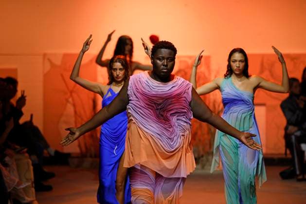 Bilder des Jahres 2024, Entertainment 09 September Entertainment Themen der Woche KW37 Entertainment Bilder des Tages DI PETSA Ready To Wear Spring Summer 2025 London Fashion Week, 13 September 2024 DI PETSA Ready To Wear Spring Summer 2025 London Fashion Week, 13 September 2024, Credit:Zeppelin Avalon  Copyright: xZeppelinx xAvalonx 0907349486