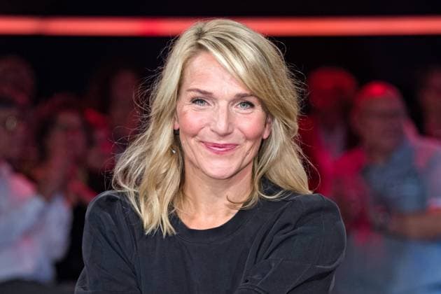 MDR - Riverboat. Schauspielerin Tanja Wedhorn anläßlich der Aufzeichnung der MDR - Talkshow Riverboat am 13.09.2024 in der Mediacity Leipzig. 20240913ADO0010