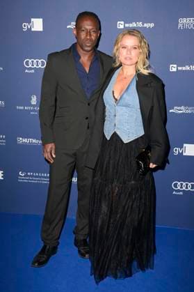 Jerry Kwarteng und Nova Meierhenrich bei der Verleihung des Deutschen Schauspielpreises 2024 im Club Theater Berlin. Berlin, 13.09.2024