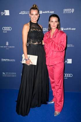 Rebecca Kunikowski und Yara Hoffmann bei der Verleihung des Deutschen Schauspielpreises 2024 im Club Theater Berlin. Berlin, 13.09.2024