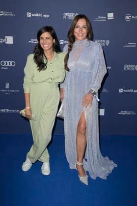 Collien Ulmen-Fernandes und Simone Thomalla bei der Verleihung des Deutschen Schauspielpreises 2024 im Club Theater Berlin. Berlin, 13.09.2024