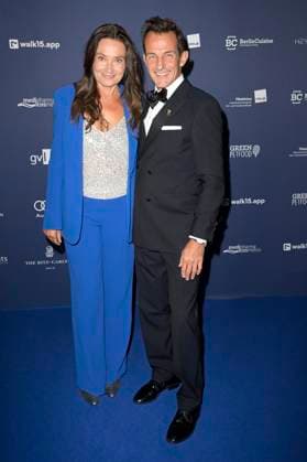 Jacqueline Macaulay und Hans-Werner Meyer bei der Verleihung des Deutschen Schauspielpreises 2024 im Club Theater Berlin. Berlin, 13.09.2024