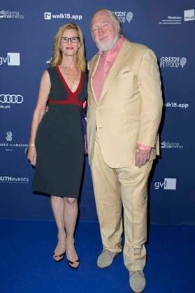 Leslie Malton mit Ehemann Felix von Manteuffel bei der Verleihung des Deutschen Schauspielpreises 2024 im Club Theater Berlin. Berlin, 13.09.2024