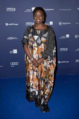 Dela Dabulamanzi bei der Verleihung des Deutschen Schauspielpreises 2024 im Club Theater Berlin. Berlin, 13.09.2024