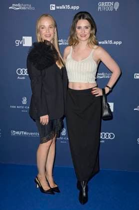 Friederike Kempter und Natalia Rudziewicz bei der Verleihung des Deutschen Schauspielpreises 2024 im Club Theater Berlin. Berlin, 13.09.2024