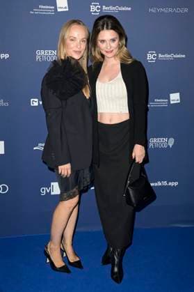 Friederike Kempter und Natalia Rudziewicz bei der Verleihung des Deutschen Schauspielpreises 2024 im Club Theater Berlin. Berlin, 13.09.2024