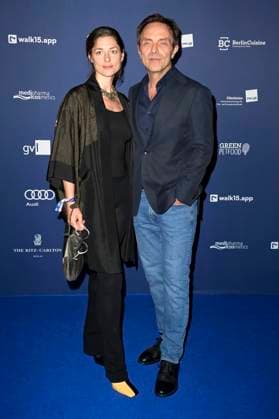 Katharina Nesytowa und Aleksandar Jovanovic bei der Verleihung des Deutschen Schauspielpreises 2024 im Club Theater Berlin. Berlin, 13.09.2024