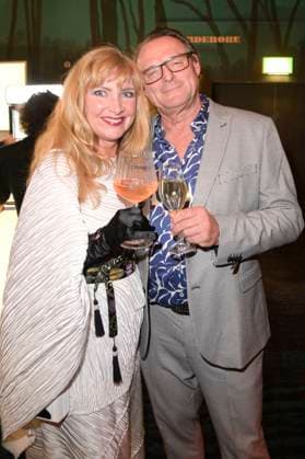 Nanna Kuckuck mit Ehemann Dirk Ullmann bei der Verleihung des Deutschen Schauspielpreises 2024 im Club Theater Berlin. Berlin, 13.09.2024