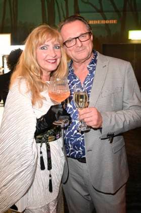 Nanna Kuckuck mit Ehemann Dirk Ullmann bei der Verleihung des Deutschen Schauspielpreises 2024 im Club Theater Berlin. Berlin, 13.09.2024