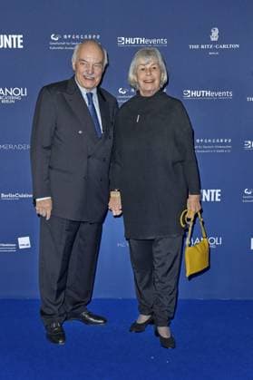 Charles Brauer mit Frau Lilot Hegi Verleihung DEUTSCHER SCHAUSPIELPREIS (DSP) 2024 Berlin 13. Sept. 2024