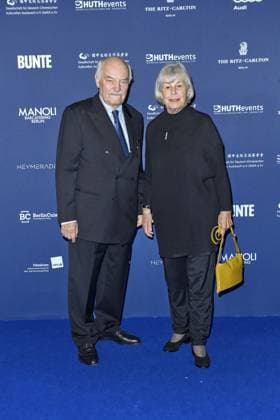 Charles Brauer mit Frau Lilot Hegi Verleihung DEUTSCHER SCHAUSPIELPREIS (DSP) 2024 Berlin 13. Sept. 2024