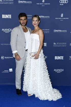 Wolke Hegenbarth mit Freund Oliver Vaid Verleihung DEUTSCHER SCHAUSPIELPREIS (DSP) 2024 Berlin 13. Sept. 2024