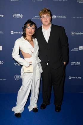 Anh-Khoa Trang und Lorenzo Germeno bei der Verleihung des Deutschen Schauspielpreises 2024 im Club Theater Berlin. Berlin, 13.09.2024