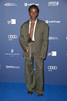 Benny Opoku-Arthur bei der Verleihung des Deutschen Schauspielpreises 2024 im Club Theater Berlin. Berlin, 13.09.2024