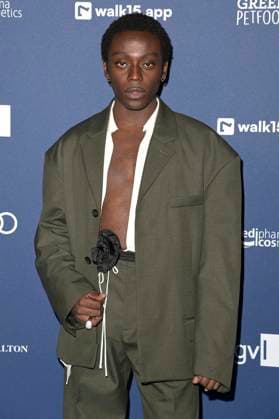 Benny Opoku-Arthur bei der Verleihung des Deutschen Schauspielpreises 2024 im Club Theater Berlin. Berlin, 13.09.2024