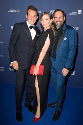 Hans-Werner Meyer, Nadine Heidenreich und Christian Senger bei der Verleihung des Deutschen Schauspielpreises 2024 im Club Theater Berlin. Berlin, 13.09.2024