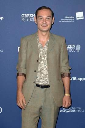 Andrei Viorel Tacu bei der Verleihung des Deutschen Schauspielpreises 2024 im Club Theater Berlin. Berlin, 13.09.2024