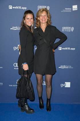 Helga Trüpel und Rahel Rüdel bei der Verleihung des Deutschen Schauspielpreises 2024 im Club Theater Berlin. Berlin, 13.09.2024
