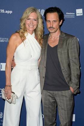 Bianca Karsten und Gabriel Marrer bei der Verleihung des Deutschen Schauspielpreises 2024 im Club Theater Berlin. Berlin, 13.09.2024