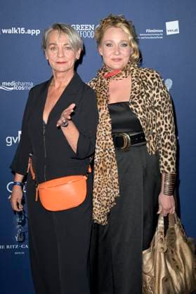 Harriet Kracht und Monika Anna Wojtyllo bei der Verleihung des Deutschen Schauspielpreises 2024 im Club Theater Berlin. Berlin, 13.09.2024