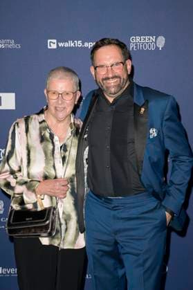 Karin Senger und Christian Senger bei der Verleihung des Deutschen Schauspielpreises 2024 im Club Theater Berlin. Berlin, 13.09.2024