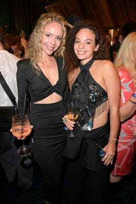 Joelle Banse und Isabelle Geiss bei der Verleihung des Deutschen Schauspielpreises 2024 im Club Theater Berlin. Berlin, 13.09.2024