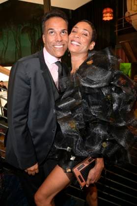 Patrick Dewayne und Annabelle Mandeng bei der Verleihung des Deutschen Schauspielpreises 2024 im Club Theater Berlin. Berlin, 13.09.2024