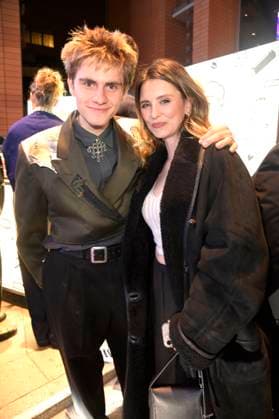 Florian Geißelmann und Natalia Rudziewicz bei der Verleihung des Deutschen Schauspielpreises 2024 im Club Theater Berlin. Berlin, 13.09.2024