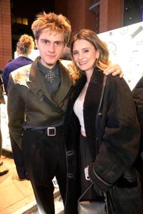 Florian Geißelmann und Natalia Rudziewicz bei der Verleihung des Deutschen Schauspielpreises 2024 im Club Theater Berlin. Berlin, 13.09.2024