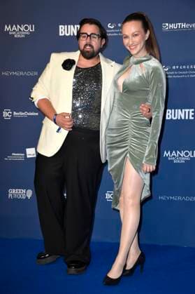 Steven Preisner und Alexandra Schiller bei der Verleihung des Deutschen Schauspielpreises 2024 im Club Theater Berlin. Berlin, 13.09.2024