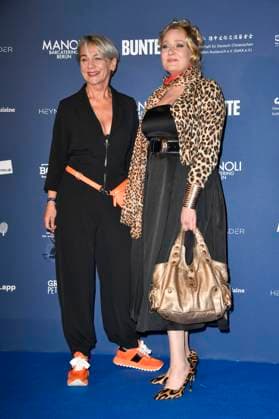Harriet Kracht und Monika Anna Wojtyllo bei der Verleihung des Deutschen Schauspielpreises 2024 im Club Theater Berlin. Berlin, 13.09.2024