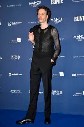 Julius Feldmeier bei der Verleihung des Deutschen Schauspielpreises 2024 im Club Theater Berlin. Berlin, 13.09.2024