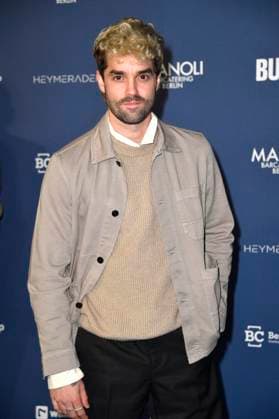 Maximilian Befort bei der Verleihung des Deutschen Schauspielpreises 2024 im Club Theater Berlin. Berlin, 13.09.2024