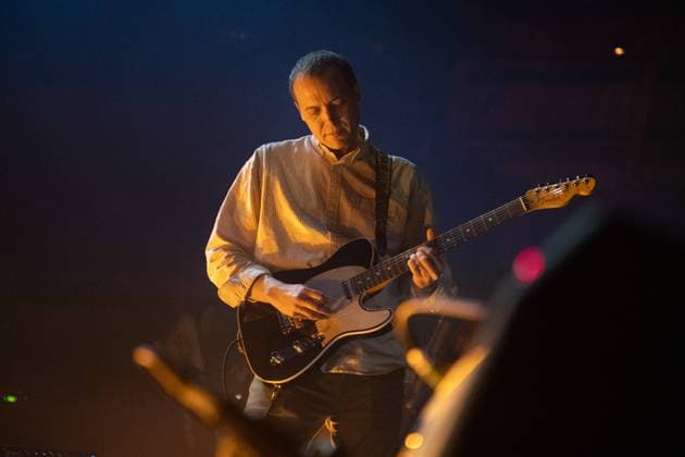 American Football Perform at The Roundhouse, London Guitarist Steve Holmes of American indie rock band American Football performs at The Roundhouse, London, England, UK on Saturday 14 September 2024., Credit:Justin Ng Avalon UK, England, London, The Roundhouse  Copyright: xJustinxNgx xAvalonx 0907723207
