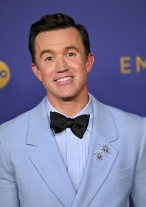 Rob McElhenney arrives for the 76th annual Primetime Emmy Awards at the Peacock Theater in Los Angeles on Sunday, September 15, 2024.  LAP202409150725 CHRISxCHEW