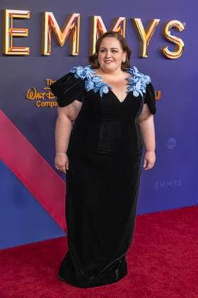 Jessica Gunning arrives for the 76th annual Primetime Emmy Awards at the Peacock Theater in Los Angeles on Sunday, September 15, 2024.  LAP202409150261 ALEXxGALLARDO