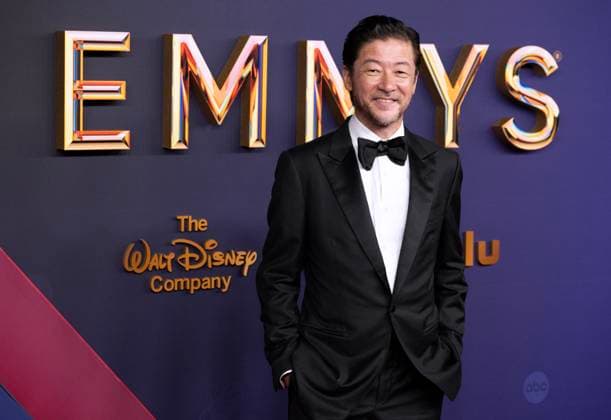 Tadanobu Asano arrives for the 76th annual Primetime Emmy Awards at the Peacock Theater in Los Angeles on Sunday, September 15, 2024.  LAP202409150263 ALEXxGALLARDO