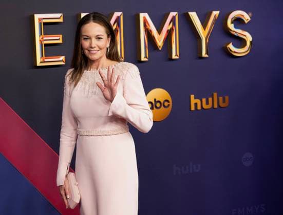 Diane Lane arrives for the 76th annual Primetime Emmy Awards at the Peacock Theater in Los Angeles on Sunday, September 15, 2024.  LAP202409150294 ALEXxGALLARDO