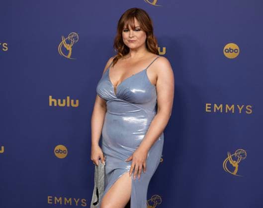 Blaire Erskine arrives for the 76th annual Primetime Emmy Awards at the Peacock Theater in Los Angeles on Sunday, September 15, 2024.  LAP202409150300 ALEXxGALLARDO