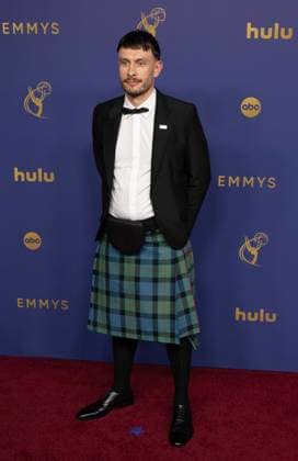 Richard Gadd arrives for the 76th annual Primetime Emmy Awards at the Peacock Theater in Los Angeles on Sunday, September 15, 2024.  LAP202409150328 ALEXxGALLARDO